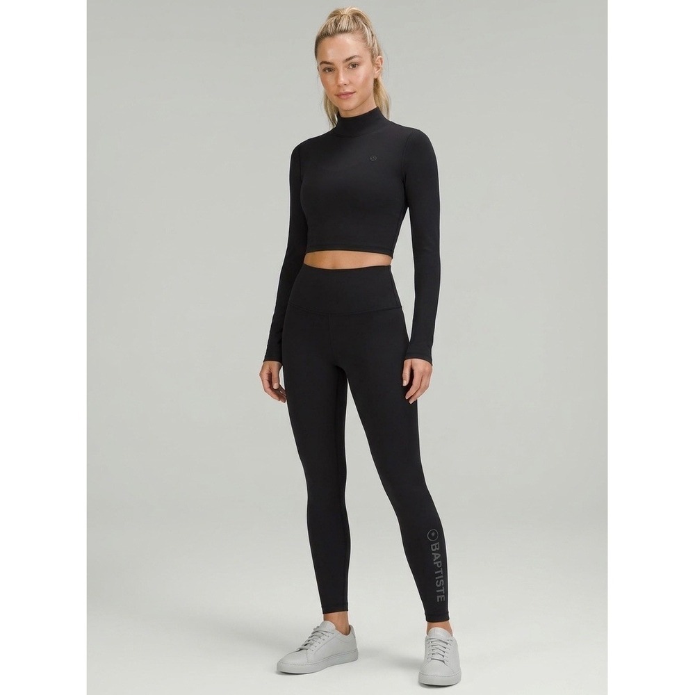 Lululemon Wunder Under Hi-Rise Tight Pant Black Baptiste Yoga Leggings Size 6